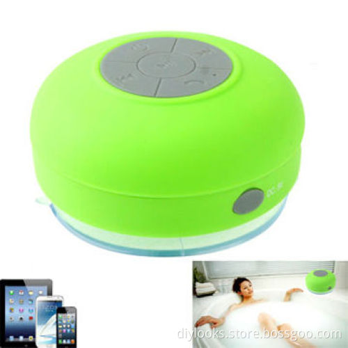BTS-06 Mini Waterproof Bluetooth Speaker for iPad, 3W Output Power